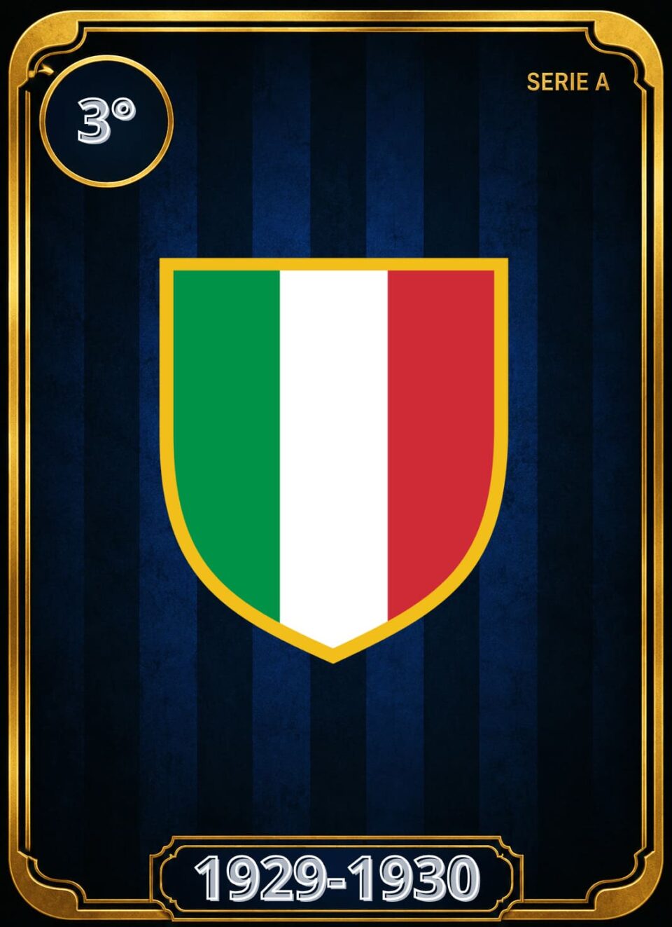 Il terzo Scudetto conquistato dall'Inter nel 1929-1930