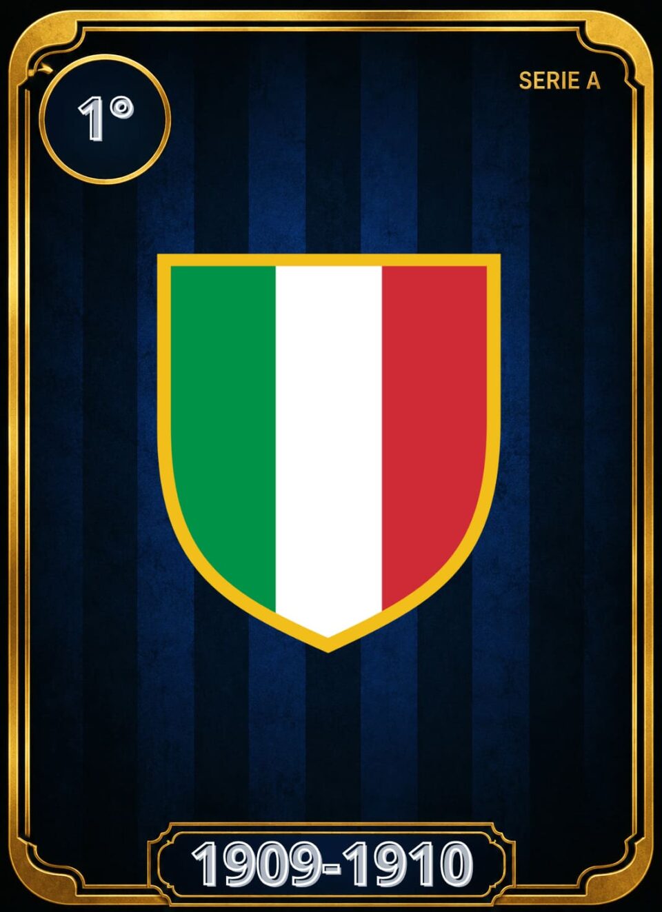 Il primo storico Scudetto conquistato dall'Inter nel 1909-1910